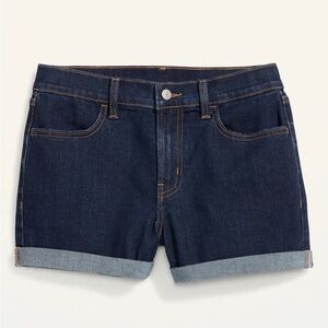 Old Navy Wow Women’s Jean Shorts. Dark wash. Size 2 Regular. 3” inseam